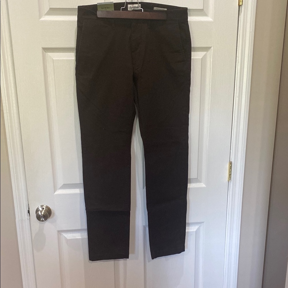 Goodfellow & Co Black Chinos Flat Front